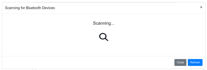 Wizard Probe Bluetooth Scan